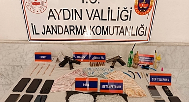 Jandarma'dan 9 Adrese eş zamanlı operasyon 8 Tutuklama