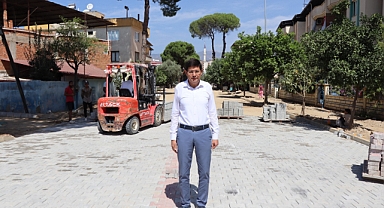 Yeşil mahalle 374 sokakta yol yenileme çalışmalarında ikinci etap başladı