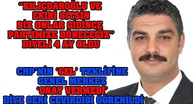 Kılıçdaroğlu gidince Partimize döneceğiz