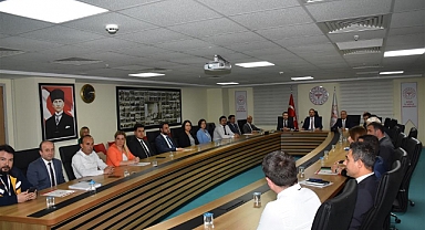 AYDIN İL SAĞLIK MÜDÜRÜ BAŞHEKİMLER İLE BİR ARAYA GELDİ.