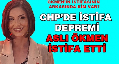 CHP'de İstifa depremi Aslı Ökmen istifa etti