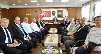 CHP heyetinden Başkan Tetik'e hayırlı olsun ziyareti