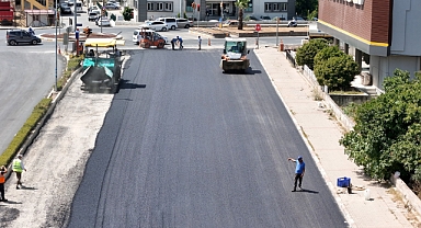  AYDIN BÜYÜKŞEHİR BELEDİYESİ NAZİLLİ’NİN YOLLARINI YENİLEMEYE DEVAM EDİYOR