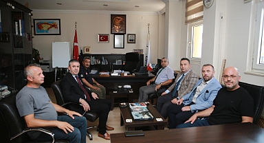 ADÜ Rektörü AFAD İl Müdürlüğünü Ziyaret Etti