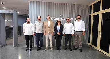 CHP GENÇLİK KOLLARI’NDAN BAŞKAN ÇERÇİOĞLU’NA ZİYARET