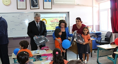 TKDK’DAN KIRSALDAKİ ÖĞRENCİLERE OKUL ÇANTASI DESTEĞİ