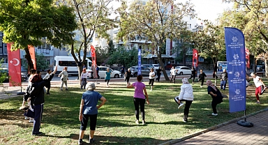 BAŞKAN ÇERÇİOĞLU AYDINLILARI SAĞLIKLI HAYAT İLE BULUŞTURUYOR