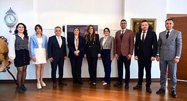 BAŞKAN ÇERÇİOĞLU’NA AYDIN BAROSU’NDAN ZİYARET