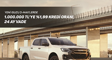 Isuzu D-Max Pick-Up Modellerinde Avantajlı Kampanya