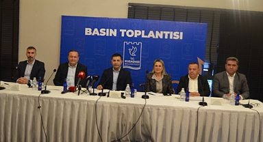 KUŞADASI BELEDİYE BAŞKANI ÖMER GÜNEL'DEN VEDA TOPLANTISI