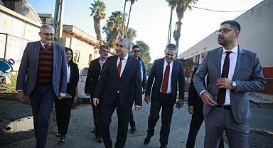 Rektör Kent Sümer Kampüsü'nde İncelemelerde Bulundu