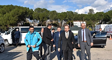 Aydın İl Sağlık Müdürü Dr. Eser Şenkul, saha ziyaretlerini sürdürüyor