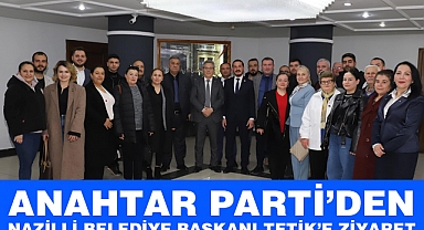 Anahtar Parti’den Tetik’e ziyaret