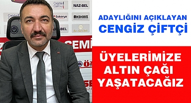 Berberler Odasında Cengiz Ciftçi Adaylığını açıkladı
