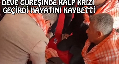Deve Güreşi sırasında Kalp Krizi geçirdi hayatını kaybetti