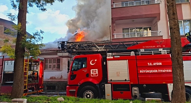 İtfaiyenin Hızlı Müdahelesi ile Yangın söndürüldü