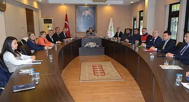 Koordinasyon Toplantısı Deprem Başlığında toplandı