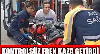 Panik kazaya neden oldu.
