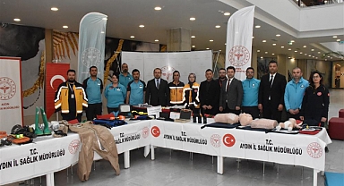 AYDIN İL SAĞLIK MÜDÜRLÜĞÜNDEN DEPREM ETKİNLİĞİ