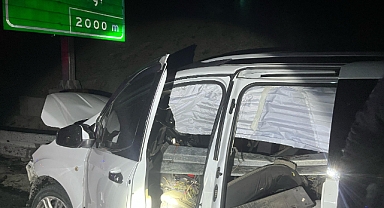 Bariyerler Ok gibi Saplandı 4 yaralı