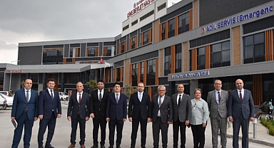 ÇİNE MODERN DEVLET HASTANESİNE KAVUŞTU