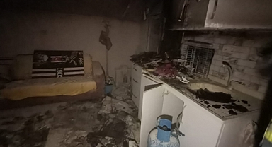 Sabaha karşı çıkan yangında dikkat çeken detay