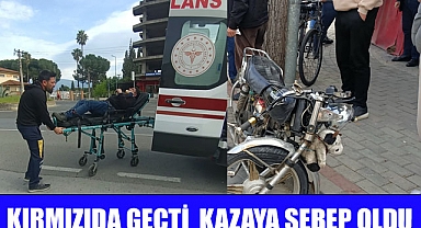 İki motosiklet çarpıştı Plaka sahte çıktı