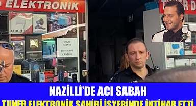 İŞYERİNDE KENDİNİ ASARAK CAN VERDİ