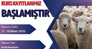 Nazilli Belediyesi’nden Kurban Kesim Kursu