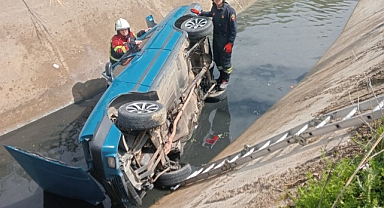 SULAMA KANALINA UÇTU 1 YARALI