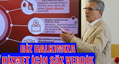 Başkan Tetik 1 Yıllık Çalışmalarını değerlendirdi.