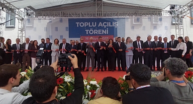 CHP Lideri Özgür Özel Kuşadası'nda 11 tesis açtı 