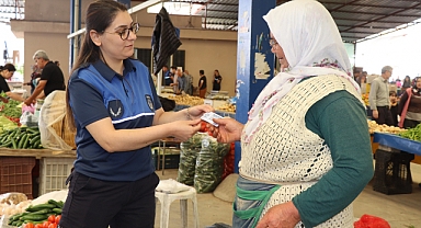 Nazilli Belediyesi’nden pazaryerlerinde düzen ve güvenlik adımı