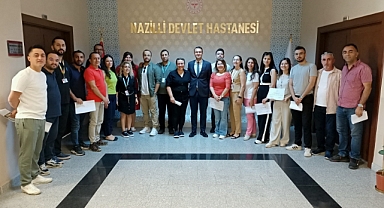 NDH'DE 14 KURSİYER SERTİFİKALARINI ALDI