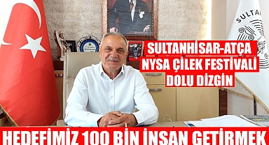 NYSA Sultanhisar Atça Çilek festivali dolu dizgin devam ediyor.