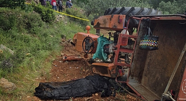 Traktör Kazası Can Aldı