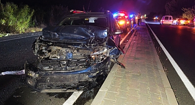 Düğün dönüşünde Kaza geçirdiler