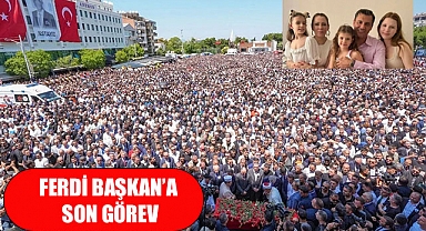 Ferdi Başkan ebediyete uğurlandı
