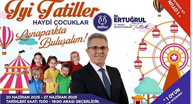 Nazilli Belediyesi’nden çocuklara karne hediyesi: 