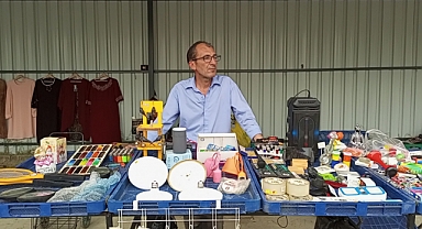 NAZİLLİ'DE BİT PAZARINA YOĞUN İLGİ