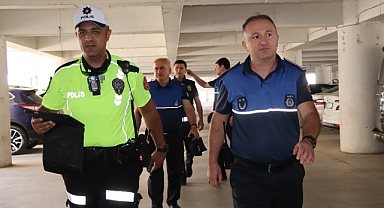 NAZİLLİ ZABITASINDAN OTOPARKLARDA DENETİM