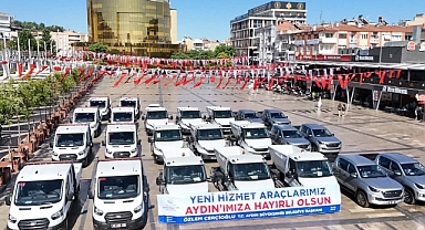Aydın Büyükşehir Belediyesi’nden Bozdoğan’a Hizmet Aracı Desteği