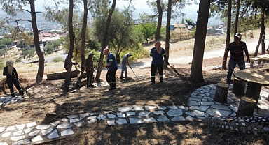 Bozdoğan'da yangın önlemi 