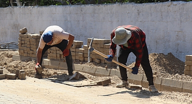 Nazilli Belediyesi bozuk yolları bakıma aldı