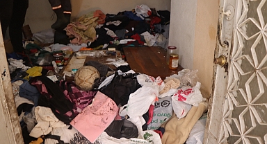 Nazilli Belediyesi’nden çöp eve müdahale