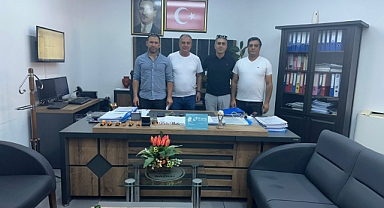 NAZİLLİSPOR'DAN KADİR MUTLU'YA ZİYARET 