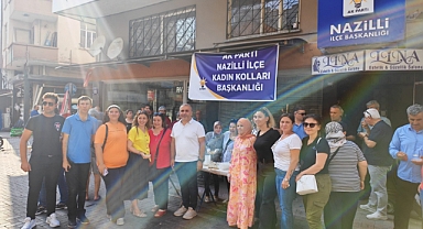 AK PARTİ KADIN KOLLARINDAN AŞURE ETKİNLİĞİ 
