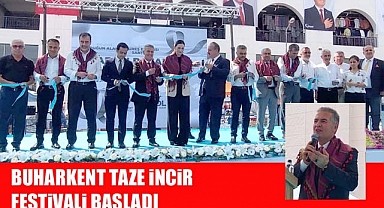 Buharkent Taze İncir Festivali coşkulu bir şekilde başladı