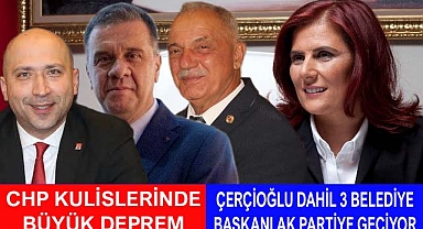 Çerçioğlu ve 3 Belediye Başkanı Rozet takacak