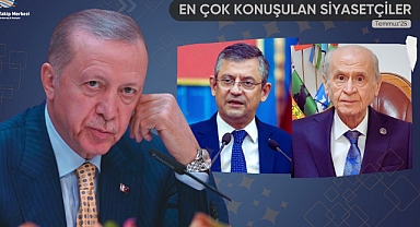 Temmuz 2025’te En Çok Konuşulan Siyasetçiler